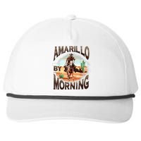 Western Cowboy Amarillo By Morning Country Music Snapback Five-Panel Rope Hat