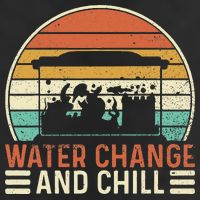 Water Change And Chill Fish Tank Lover Funny Aquarist Hat