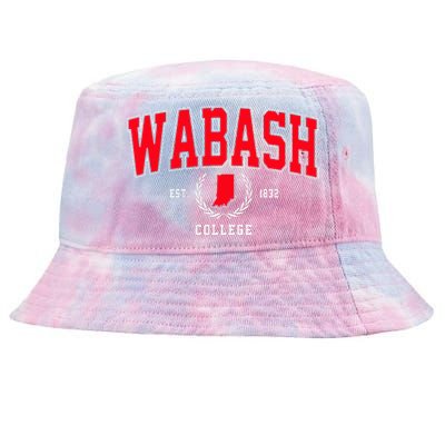 Wabash College Arch Tie-Dyed Bucket Hat