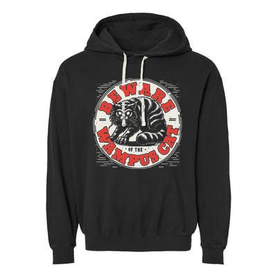 Wampus Cat American Folklore Cryptozoology Cryptid Garment-Dyed Fleece Hoodie