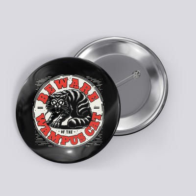 Wampus Cat American Folklore Cryptozoology Cryptid Button