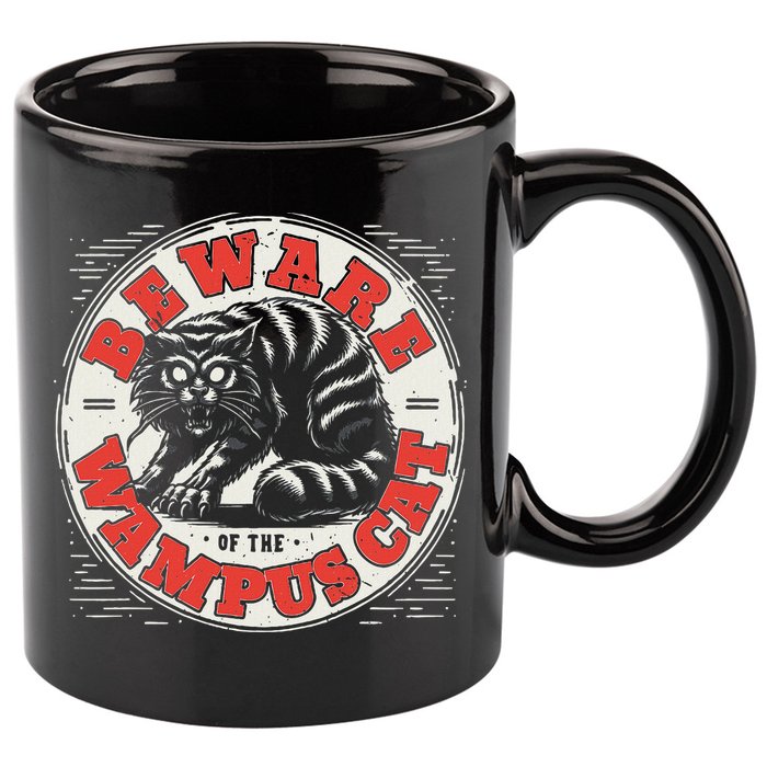 Wampus Cat American Folklore Cryptozoology Cryptid 11oz C Handle Ceramic Mug
