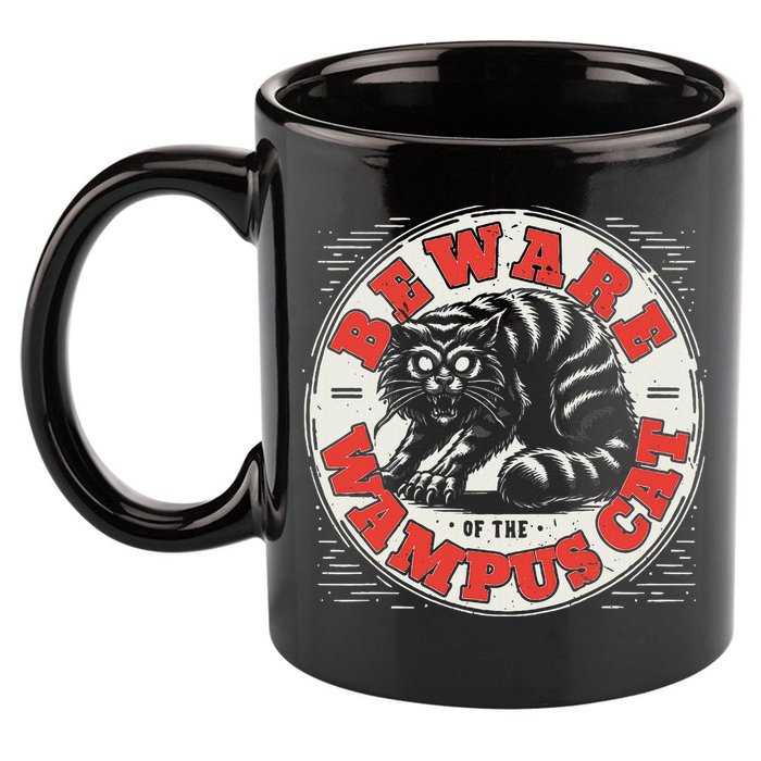 Wampus Cat American Folklore Cryptozoology Cryptid 11oz C Handle Ceramic Mug