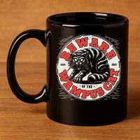 Wampus Cat American Folklore Cryptozoology Cryptid 11oz C Handle Ceramic Mug