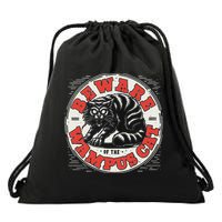 Wampus Cat American Folklore Cryptozoology Cryptid Drawstring Bag
