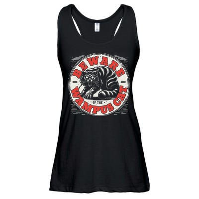 Wampus Cat American Folklore Cryptozoology Cryptid Ladies Essential Flowy Tank