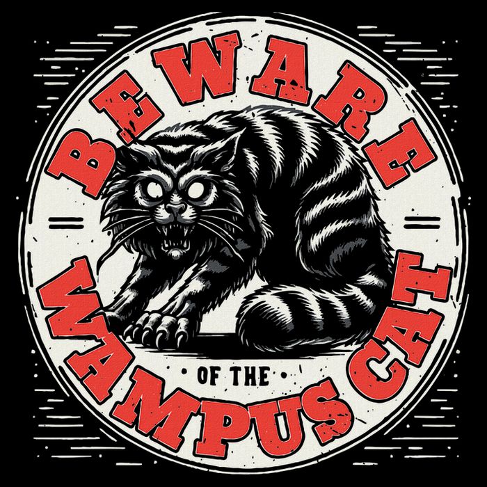 Wampus Cat American Folklore Cryptozoology Cryptid 16 in Basic Backpack
