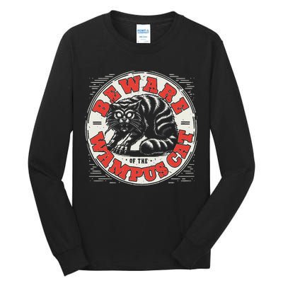 Wampus Cat American Folklore Cryptozoology Cryptid Tall Long Sleeve T-Shirt