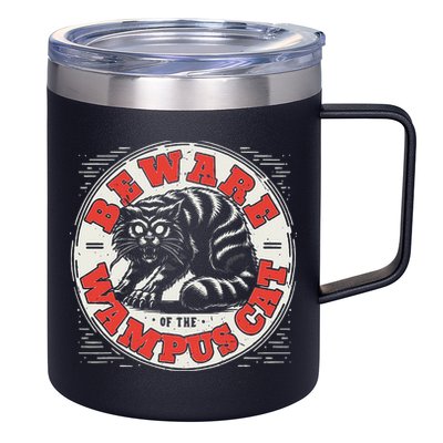 Wampus Cat American Folklore Cryptozoology Cryptid 12oz Stainless Steel Coffee Mug