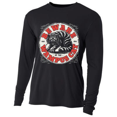 Wampus Cat American Folklore Cryptozoology Cryptid Cooling Performance Long Sleeve Crew