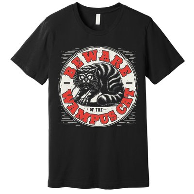 Wampus Cat American Folklore Cryptozoology Cryptid Premium T-Shirt