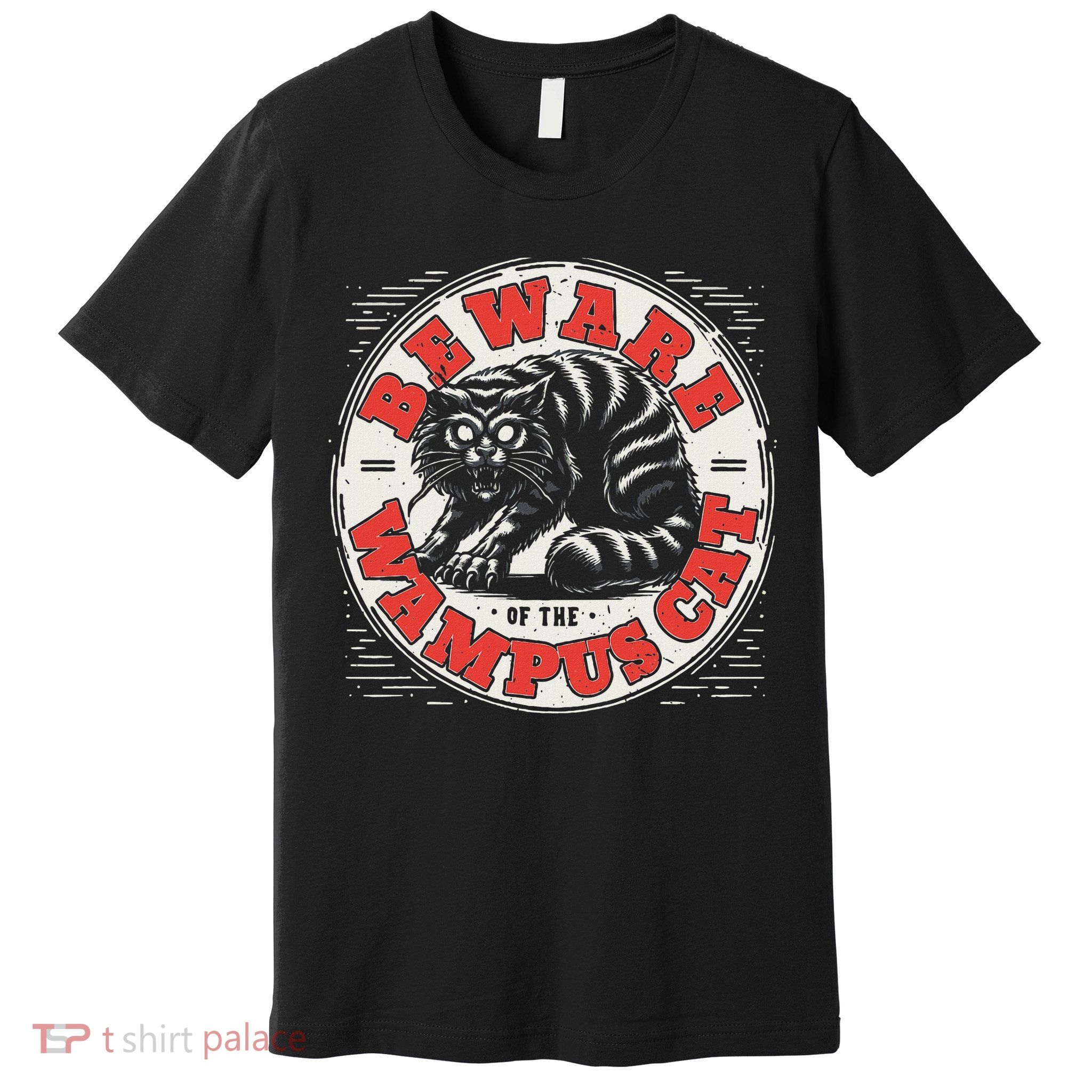 Wampus Cat American Folklore Cryptozoology Cryptid Premium T-Shirt