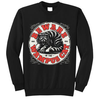 Wampus Cat American Folklore Cryptozoology Cryptid Tall Sweatshirt