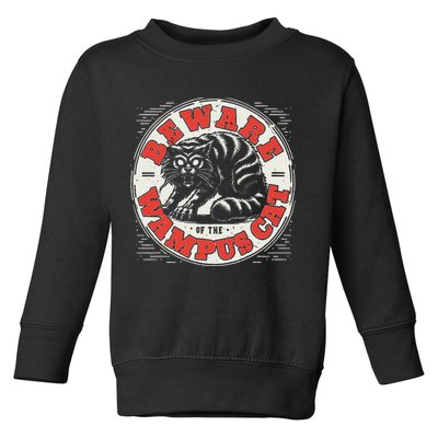 Wampus Cat American Folklore Cryptozoology Cryptid Toddler Sweatshirt