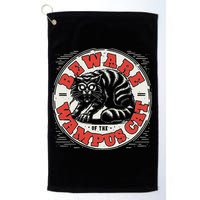 Wampus Cat American Folklore Cryptozoology Cryptid Golf Towel