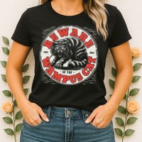 Wampus Cat American Folklore Cryptozoology Cryptid Womens T-Shirt