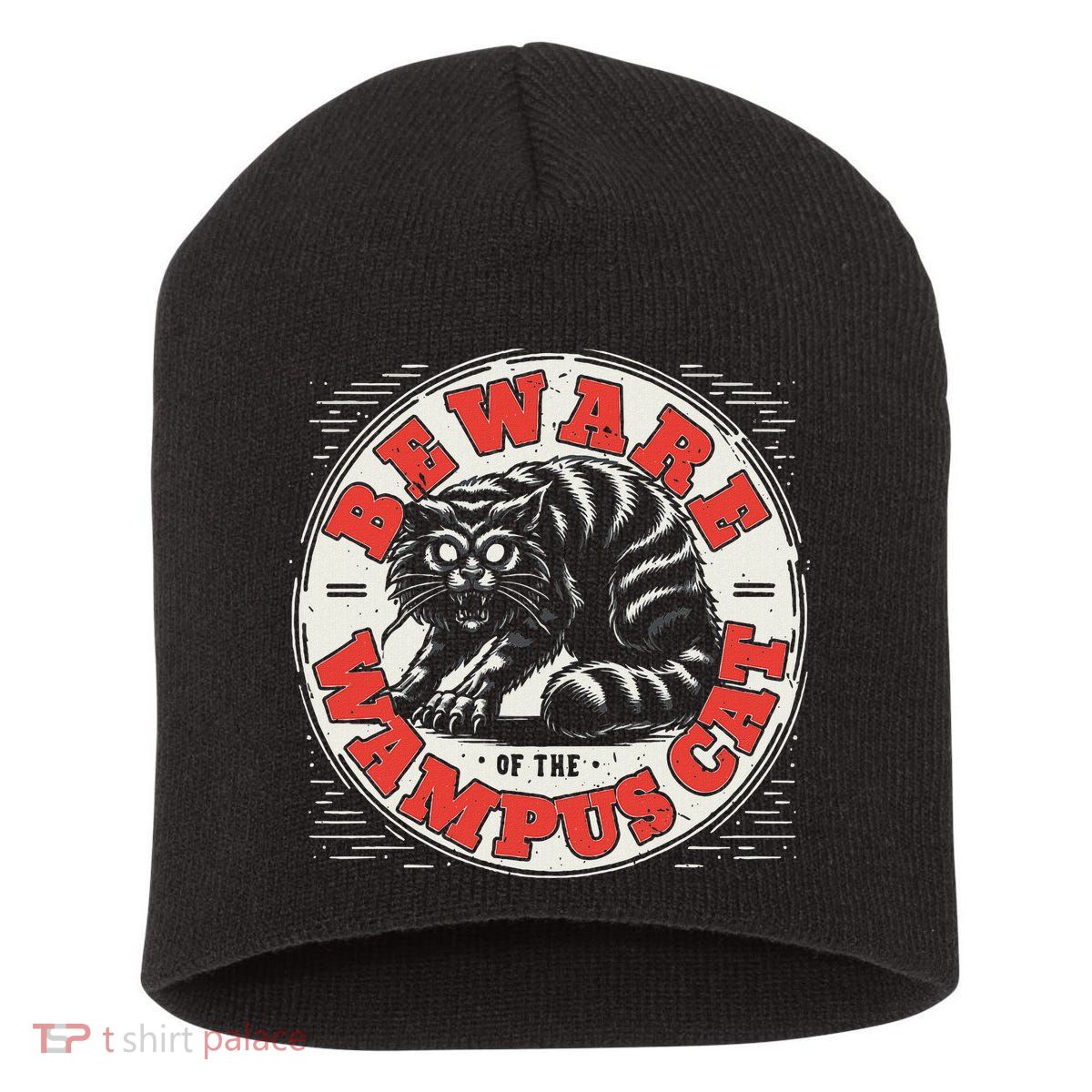 Wampus Cat American Folklore Cryptozoology Cryptid Short Acrylic Beanie