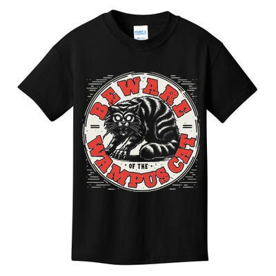 Wampus Cat American Folklore Cryptozoology Cryptid Kids T-Shirt