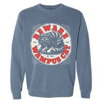 Wampus Cat American Folklore Cryptozoology Cryptid Garment-Dyed Sweatshirt