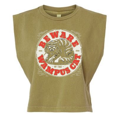 Wampus Cat American Folklore Cryptozoology Cryptid Garment-Dyed Women's Muscle Tee