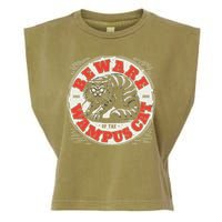 Wampus Cat American Folklore Cryptozoology Cryptid Garment-Dyed Women's Muscle Tee
