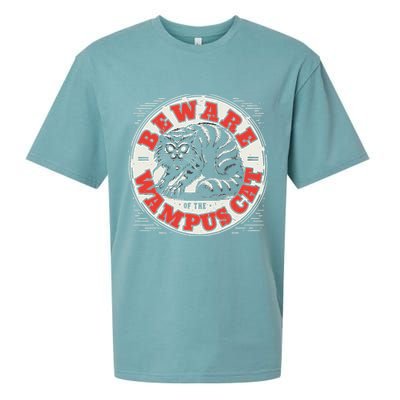Wampus Cat American Folklore Cryptozoology Cryptid Sueded Cloud Jersey T-Shirt