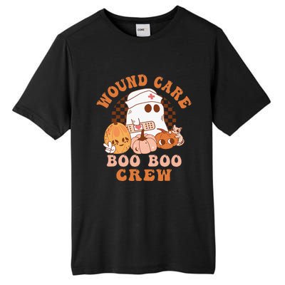 Wound Care Boo Boo Crew Funny Nurse Ghost Halloween Tall Fusion ChromaSoft Performance T-Shirt