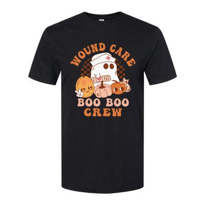 Wound Care Boo Boo Crew Funny Nurse Ghost Halloween Softstyle® CVC T-Shirt