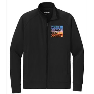 West Coast Best Coast Stretch Full-Zip Cadet Jacket