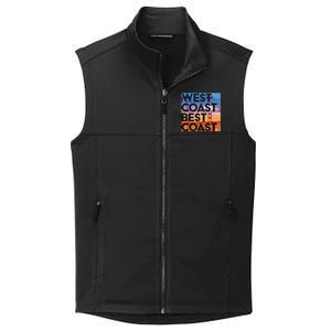 West Coast Best Coast Collective Smooth Fleece Vest