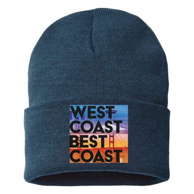 West Coast Best Coast Sustainable Knit Beanie