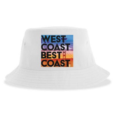 West Coast Best Coast Sustainable Bucket Hat