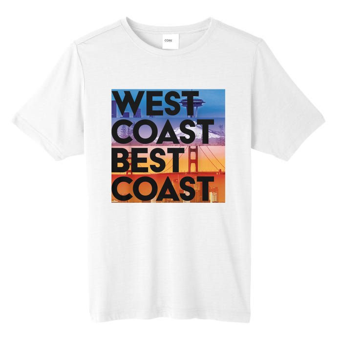 West Coast Best Coast Tall Fusion ChromaSoft Performance T-Shirt