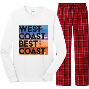 West Coast Best Coast Long Sleeve Pajama Set