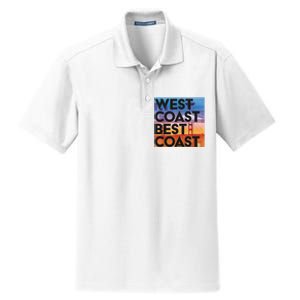 West Coast Best Coast Dry Zone Grid Polo