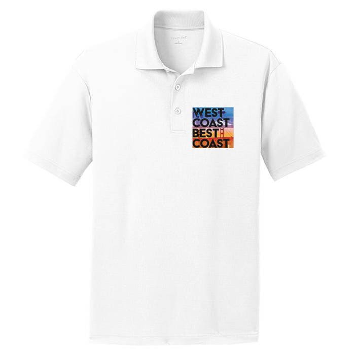 West Coast Best Coast PosiCharge RacerMesh Polo