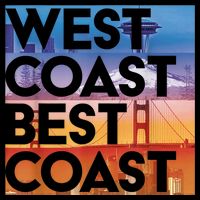 West Coast Best Coast | SEA/PO/SF/LA Graphic Impact Tech Backpack