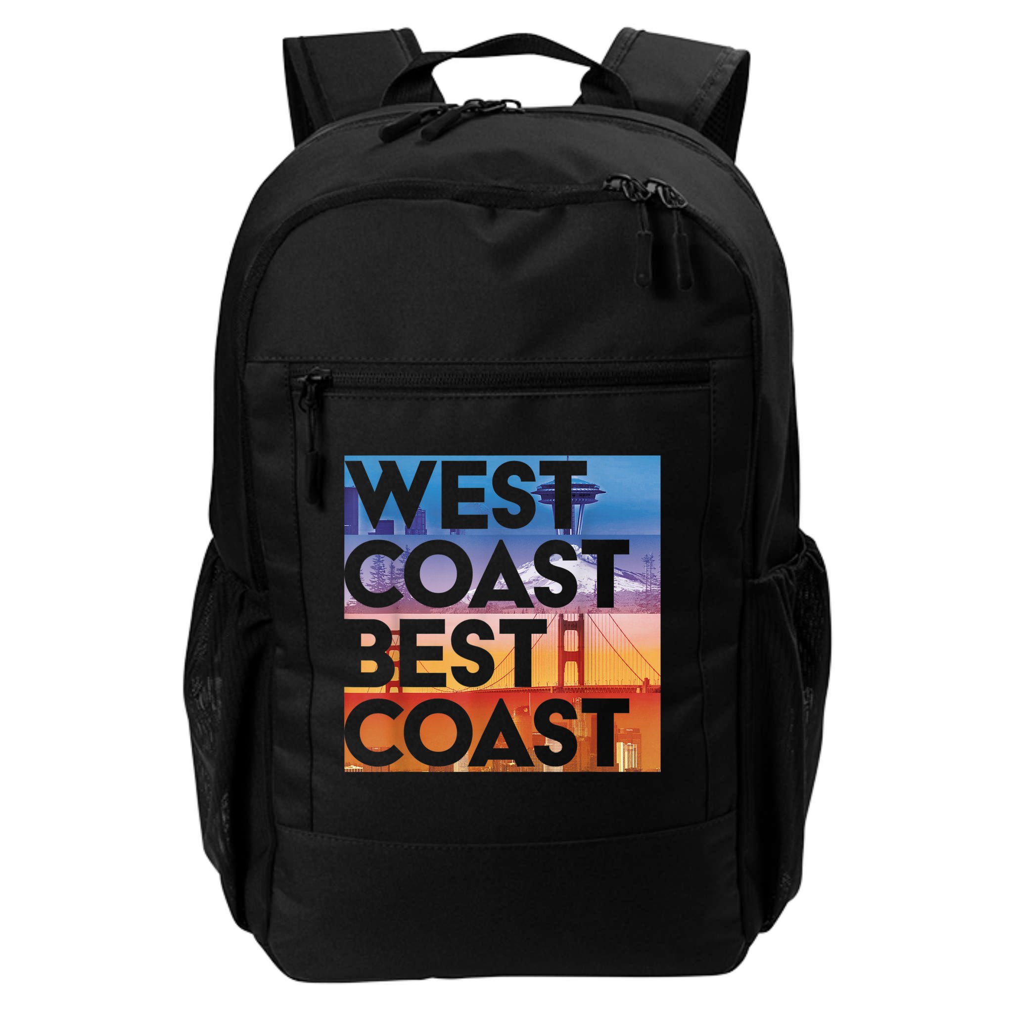 West Coast Best Coast | SEA/PO/SF/LA Graphic Backpack