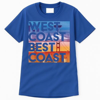 West Coast Best Coast | SEA/PO/SF/LA Graphic Tall T-Shirt