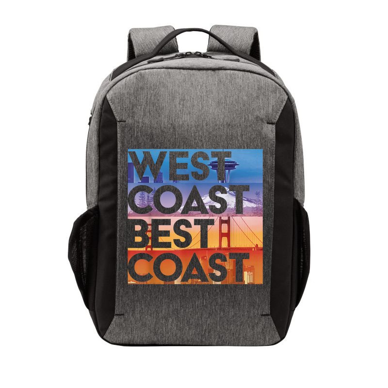 West Coast Best Coast | SEA/PO/SF/LA Graphic Vector Backpack