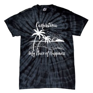 Wo California Beach My Place Of Happiness - Carpinteria Tie-Dye T-Shirt