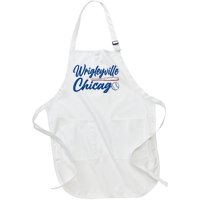 Wrigleyville Chicago Baseball American Full-Length Apron With Pockets