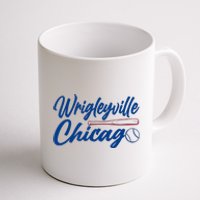 Wrigleyville Chicago Baseball American Coffee Mug