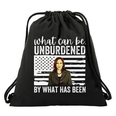 What Can Be Unburdened By What Has Been Cool Drawstring Bag
