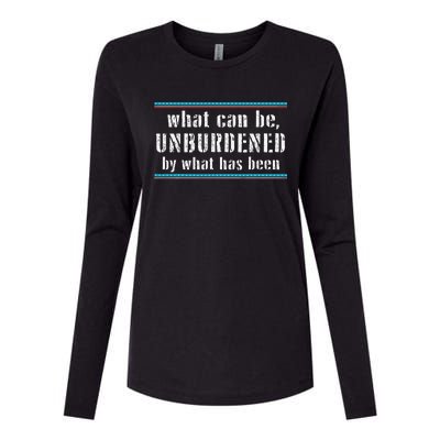 What Can Be Unburdened By What Has Been Cool Womens Cotton Relaxed Long Sleeve T-Shirt