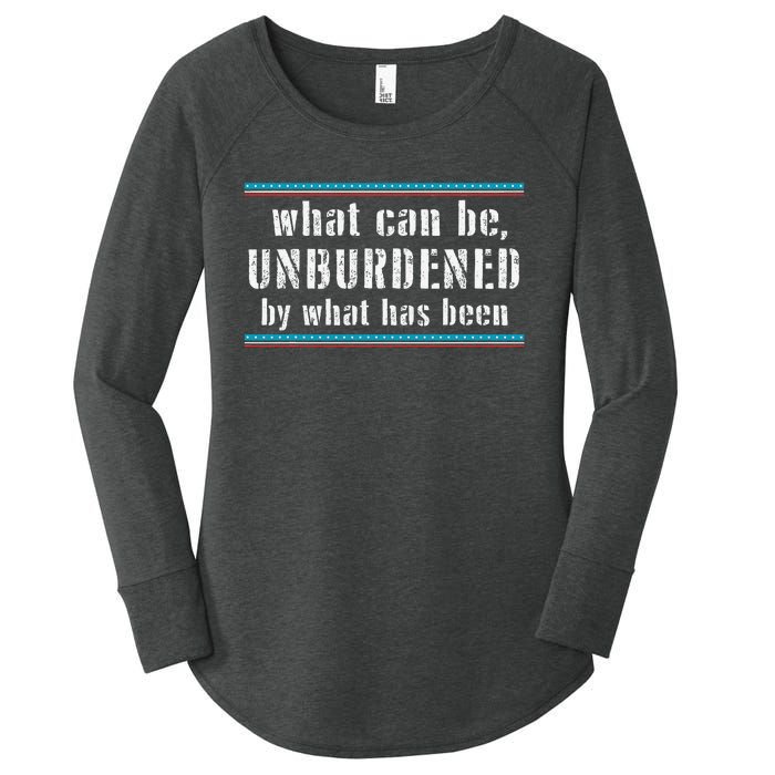 What Can Be Unburdened By What Has Been Cool Women's Perfect Tri Tunic Long Sleeve Shirt