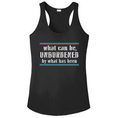 What Can Be Unburdened By What Has Been Cool Ladies PosiCharge Competitor Racerback Tank