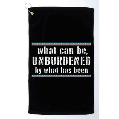 What Can Be Unburdened By What Has Been Cool Platinum Collection Golf Towel