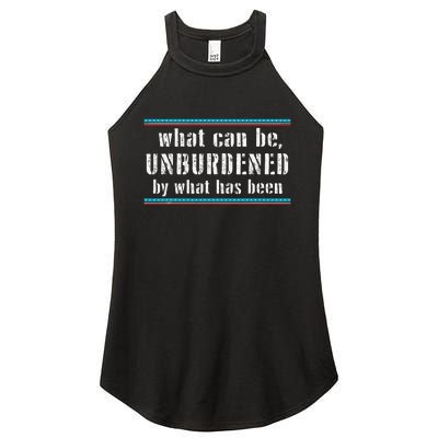 What Can Be Unburdened By What Has Been Cool Women's Perfect Tri Rocker Tank