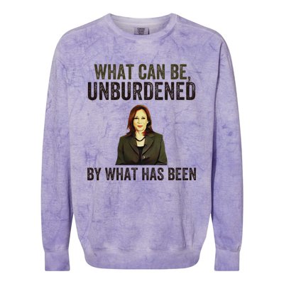 What Can Be Unburdened By What Has Been Colorblast Crewneck Sweatshirt